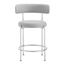 Load image into Gallery viewer, Albie Fabric Counter Stools Set of 2 by Modway