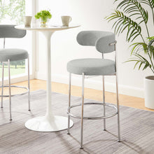 Load image into Gallery viewer, Albie Fabric Bar Stools Set of 2 by Modway