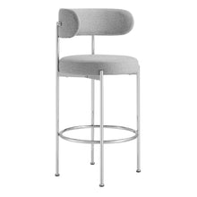 Load image into Gallery viewer, Albie Fabric Bar Stools Set of 2 by Modway