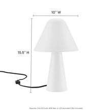 Load image into Gallery viewer, Jovial Metal Mushroom Table Lamp by Modway