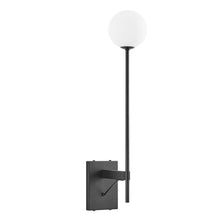 Load image into Gallery viewer, Riva White Globe Wall Sconce by Modway