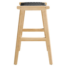 Load image into Gallery viewer, Saoirse Woven Rope Wood Counter Stool Set of 2 by Modway