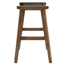 Load image into Gallery viewer, Saoirse Woven Rope Wood Counter Stool Set of 2 by Modway