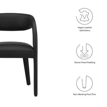 Load image into Gallery viewer, Pinnacle Vegan Leather Dining Chair Set of 2 by Modway