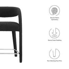 Load image into Gallery viewer, Pinnacle Boucle Upholstered Counter Stool Set of 2 by Modway