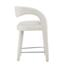 Load image into Gallery viewer, Pinnacle Boucle Upholstered Counter Stool Set of 2 by Modway