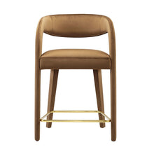 Load image into Gallery viewer, Pinnacle Performance Velvet Counter Stool Set of 2 by Modway