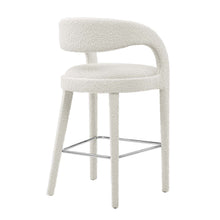 Load image into Gallery viewer, Pinnacle Boucle Upholstered Bar Stool Set of 2 by Modway