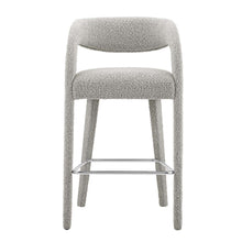 Load image into Gallery viewer, Pinnacle Boucle Upholstered Bar Stool Set of 2 by Modway