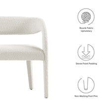 Load image into Gallery viewer, Pinnacle Boucle Fabric Accent Bench by Modway