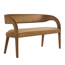 Load image into Gallery viewer, Pinnacle Performance Velvet Accent Bench by Modway