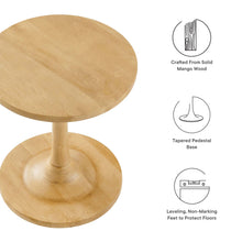 Load image into Gallery viewer, Lina Round Wood Side Table by Modway