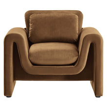 Load image into Gallery viewer, Waverly Performance Velvet Armchair by Modway