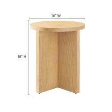 Load image into Gallery viewer, Silas Round Wood Side Table by Modway