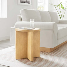 Load image into Gallery viewer, Silas Round Wood Side Table by Modway