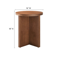 Load image into Gallery viewer, Silas Round Wood Side Table by Modway
