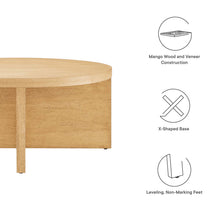 Load image into Gallery viewer, Silas Round Wood Coffee Table by Modway