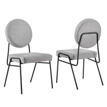Load image into Gallery viewer, Craft Upholstered Fabric Dining Side Chairs Set of 2 by Modway