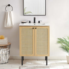 Load image into Gallery viewer, Chaucer 24" Bathroom Vanity Cabinet (Sink Basin Not Included) by Modway