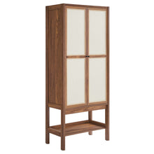 Load image into Gallery viewer, Capri Tall Wood Grain Standing Storage Cabinet by Modway