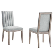 Load image into Gallery viewer, Maisonette French Vintage Tufted Fabric Dining Side Chairs Set of 2 by Modway