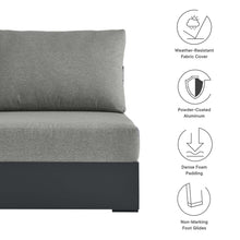 Load image into Gallery viewer, Tahoe Outdoor Patio Powder-Coated Aluminum Modular Armless Chair by Modway