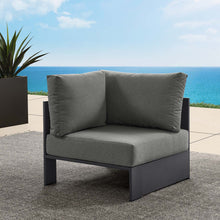 Load image into Gallery viewer, Tahoe Outdoor Patio Powder-Coated Aluminum Modular Corner Chair by Modway
