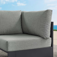 Load image into Gallery viewer, Tahoe Outdoor Patio Powder-Coated Aluminum Modular Corner Chair by Modway