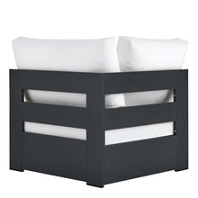 Load image into Gallery viewer, Tahoe Outdoor Patio Powder-Coated Aluminum Modular Corner Chair by Modway