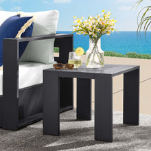 Load image into Gallery viewer, Tahoe Outdoor Patio Powder-Coated Aluminum End Table by Modway