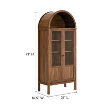 Load image into Gallery viewer, Tessa Tall Arched Storage Display Cabinet by Modway