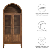 Load image into Gallery viewer, Tessa Tall Arched Storage Display Cabinet by Modway