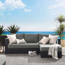 Load image into Gallery viewer, Tahoe 2-Piece Outdoor Patio Powder-Coated Aluminum Right-Facing Chaise Sectional Sofa Set by Modway