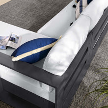 Load image into Gallery viewer, Tahoe 2-Piece Outdoor Patio Powder-Coated Aluminum Right-Facing Chaise Sectional Sofa Set by Modway