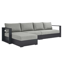Load image into Gallery viewer, Tahoe 3-Piece Outdoor Patio Powder-Coated Aluminum Left-Facing Chaise Sectional Sofa Set by Modway