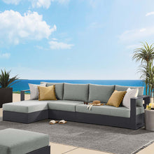 Load image into Gallery viewer, Tahoe 3-Piece Outdoor Patio Powder-Coated Aluminum Left-Facing Chaise Sectional Sofa Set by Modway