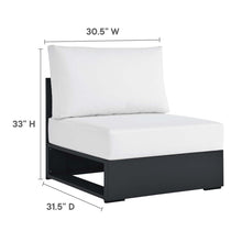 Load image into Gallery viewer, Tahoe 3-Piece Outdoor Patio Powder-Coated Aluminum Left-Facing Chaise Sectional Sofa Set by Modway