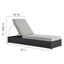 Load image into Gallery viewer, Tahoe 3-Piece Outdoor Patio Powder-Coated Aluminum Chaise Lounge Set by Modway