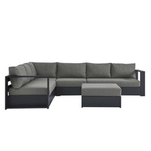 Load image into Gallery viewer, Tahoe 5-Piece Outdoor Patio Powder-Coated Aluminum Sectional Sofa Set by Modway
