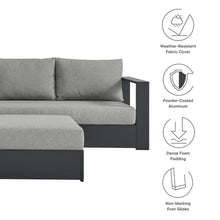 Load image into Gallery viewer, Tahoe 5-Piece Outdoor Patio Powder-Coated Aluminum Sectional Sofa Set by Modway