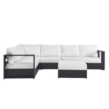 Load image into Gallery viewer, Tahoe 5-Piece Outdoor Patio Powder-Coated Aluminum Sectional Sofa Set by Modway