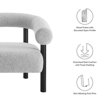 Load image into Gallery viewer, Sable Upholstered Fabric Armchair by Modway