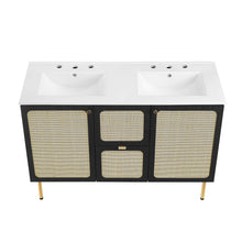 Load image into Gallery viewer, Chaucer 48" Double Sink Bathroom Vanity by Modway