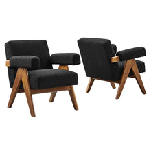 Load image into Gallery viewer, Lyra Boucle Fabric Armchair Set of 2 by Modway