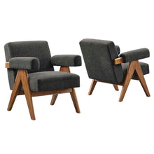 Load image into Gallery viewer, Lyra Fabric Armchair Set of 2 by Modway