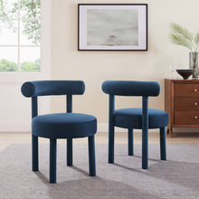 Load image into Gallery viewer, Toulouse Performance Velvet Dining Chair Set of 2 by Modway