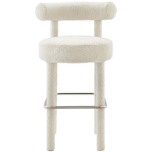 Load image into Gallery viewer, Toulouse Boucle Fabric Bar Stool Set of 2 by Modway