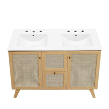 Load image into Gallery viewer, Soma 48Ó Double Sink Bathroom Vanity by Modway