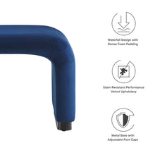 Load image into Gallery viewer, Koda Performance Velvet Waterfall Stool by Modway