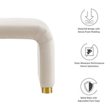 Load image into Gallery viewer, Koda Performance Velvet Waterfall Stool by Modway